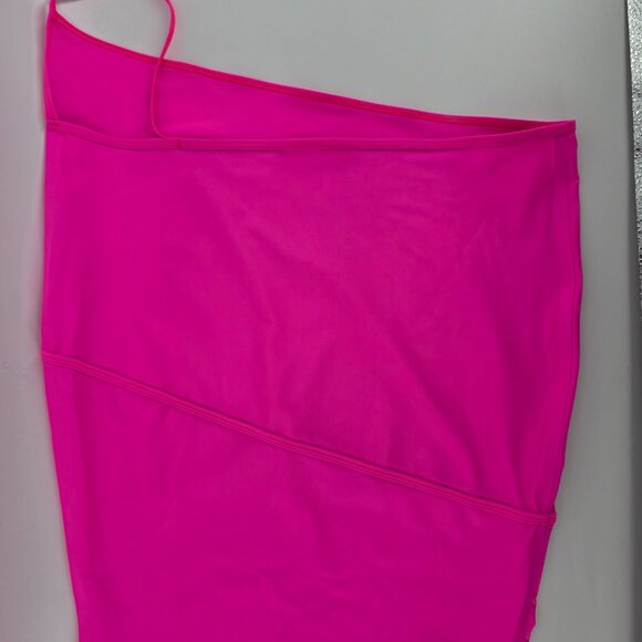 Balenciaga Hot Pink Bodycon Mini Dress – XS – Stretch Designer Club Dress - Picture 5 of 16